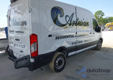 2024 Ford Transit-250 from USA, damaged, VIN 1FTBR1C85RKA25063